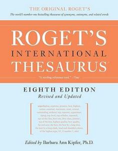 Cover of Roget's International Thesaurus
